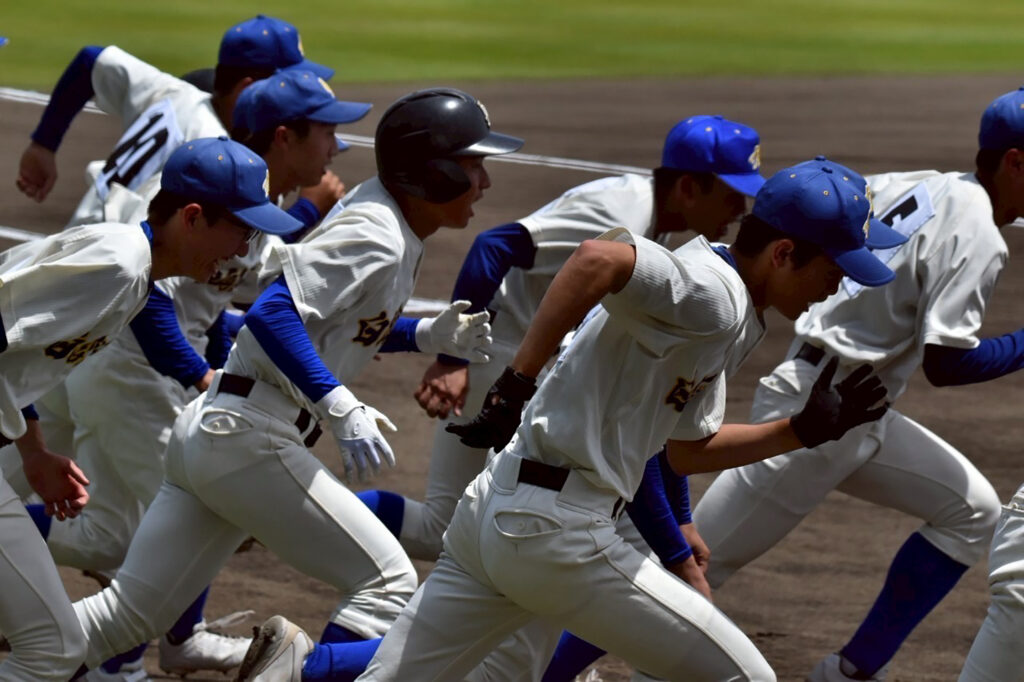 当日の選手たち